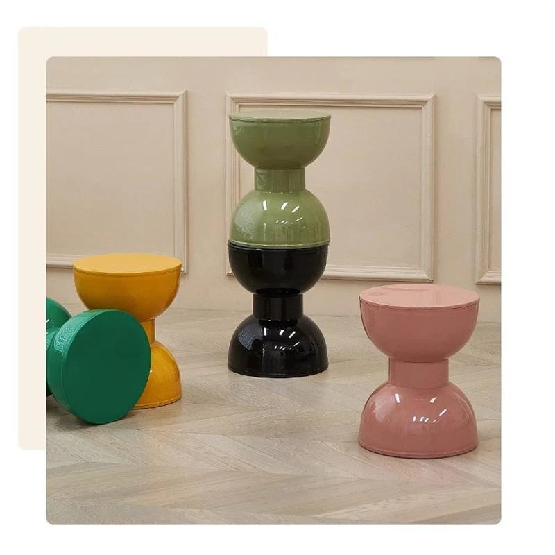 スツール オットマン おしゃれ デスクチェア 白 ホワイト チェアー イス 椅子 丸椅子 子供 ダイニングチェア サイドテーブル 腰掛け 丸形 おしゃれ 軽量951487