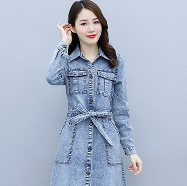 ワンピース シャツワンピース デニムワンピース 膝丈 ひざ丈 袖あり 長袖 Vネック 襟付き リボン ベルト ウエストリボン 前開き デニム ブルーデニム かわいい 大人可愛い きれいめ シンプル ワンピース シャツワンピース デニムワンピース 膝丈 ひざ丈 袖あり 長袖 Vネック 襟付き リボン ベルト ウエストリボン 前開き デニム ブルーデニム かわいい 大人可愛い きれいめ シンプル