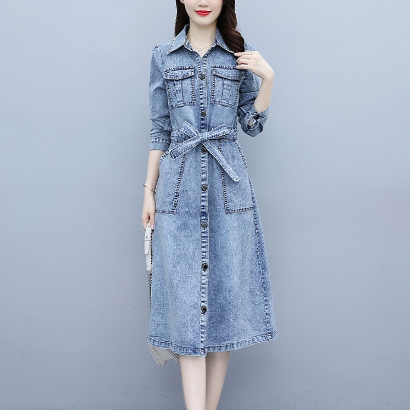 ワンピース シャツワンピース デニムワンピース 膝丈 ひざ丈 袖あり 長袖 Vネック 襟付き リボン ベルト ウエストリボン 前開き デニム ブルーデニム かわいい 大人可愛い きれいめ シンプル ワンピース シャツワンピース デニムワンピース 膝丈 ひざ丈 袖あり 長袖 Vネック 襟付き リボン ベルト ウエストリボン 前開き デニム ブルーデニム かわいい 大人可愛い きれいめ シンプル
