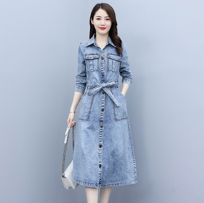 ワンピース シャツワンピース デニムワンピース 膝丈 ひざ丈 袖あり 長袖 Vネック 襟付き リボン ベルト ウエストリボン 前開き デニム ブルーデニム かわいい 大人可愛い きれいめ シンプル ワンピース シャツワンピース デニムワンピース 膝丈 ひざ丈 袖あり 長袖 Vネック 襟付き リボン ベルト ウエストリボン 前開き デニム ブルーデニム かわいい 大人可愛い きれいめ シンプル