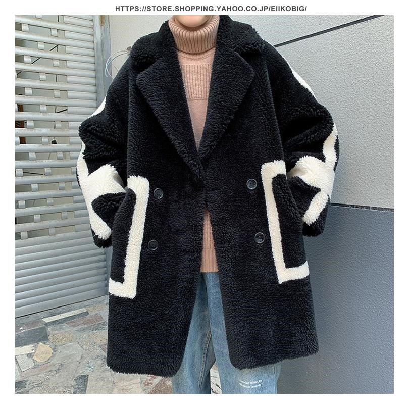 品質いいな新品 秋冬 メンズ ファーコート 毛皮コート 防寒防風 ショート丈 ファージャケット　フェイクファー メンズコート 通勤　メンズアウター　ジャケット　暖かい