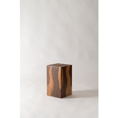 モンキーポッドのヴィンテージな四角いウッドスツール 北欧 インダストリアル スツール ステップ 鉢置き 花台 リビング ダイニング モンキーポッドのヴィンテージな四角いウッドスツール 北欧 インダストリアル スツール ステップ 鉢置き 花台 リビング ダイニング