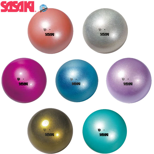 ササキスポーツ SASAKI 新体操 手具 メタリックボール M-207M-F M207MF 国際体操連盟認定品 ササキスポーツ SASAKI 新体操 手具 メタリックボール M-207M-F M207MF 国際体操連盟認定品