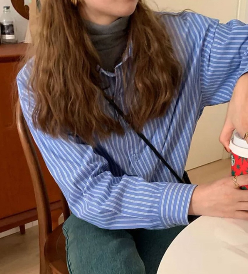 トップス デート シャツ ルーズ コットン 長袖 ストライプ 可愛い きれいめ 上品 おしゃれ かっこいい 可愛い ラブリー キュート ガーリー クール モード系 セクシー エレガント 存在感 トップス デート シャツ ルーズ コットン 長袖 ストライプ 可愛い きれいめ 上品 おしゃれ かっこいい 可愛い ラブリー キュート ガーリー クール モード系 セクシー エレガント 存在感