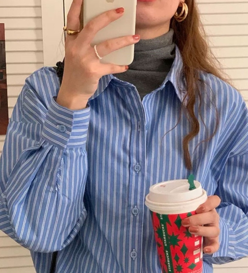 トップス デート シャツ ルーズ コットン 長袖 ストライプ 可愛い きれいめ 上品 おしゃれ かっこいい 可愛い ラブリー キュート ガーリー クール モード系 セクシー エレガント 存在感 トップス デート シャツ ルーズ コットン 長袖 ストライプ 可愛い きれいめ 上品 おしゃれ かっこいい 可愛い ラブリー キュート ガーリー クール モード系 セクシー エレガント 存在感