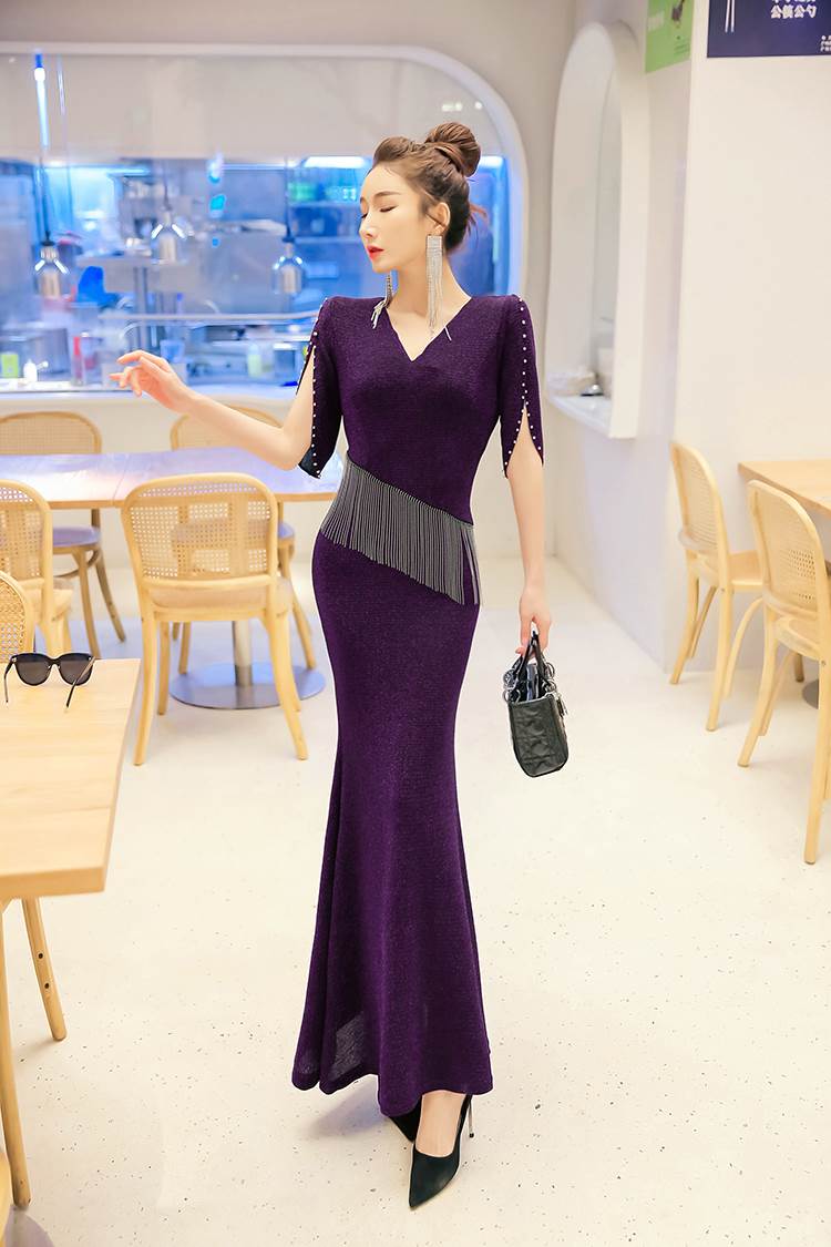 3色 キャバ ドレス ロング レディース セクシー マーメイド 黒 紫 無地 タイト ワンピ おしゃれ Vネック 光沢 ゴージャス ラメ 半袖 フォーマル ドレス 個性的 大きいサイズ xl 2xl 3色 キャバ ドレス ロング レディース セクシー マーメイド 黒 紫 無地 タイト ワンピ おしゃれ Vネック 光沢 ゴージャス ラメ 半袖 フォーマル ドレス 個性的 大きいサイズ xl 2xl