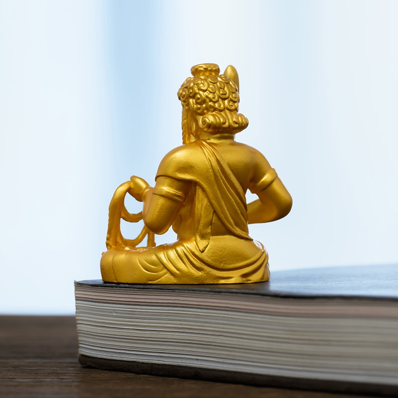 手作 不動明王 菩薩像 金色の富と勇気の守護者ビジネス空間で成功を引き寄せ邪気を払う存在 手作 不動明王 菩薩像 金色の富と勇気の守護者ビジネス空間で成功を引き寄せ邪気を払う存在