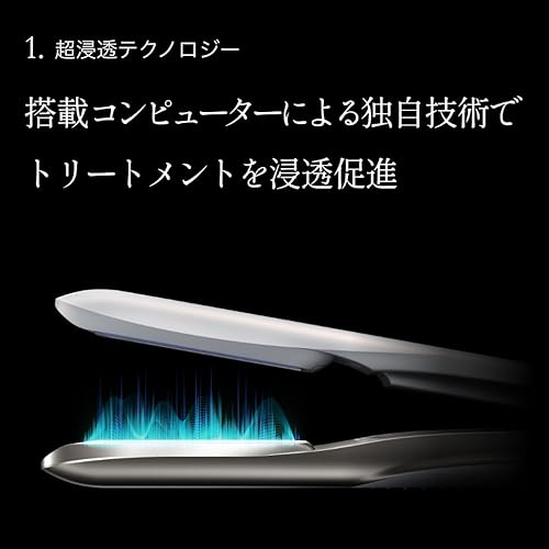 CARE PRO DEEP ケアプロディープ 超音波トリートメント アイロン コードレス 防水設計【IPX7】 ヘアケア