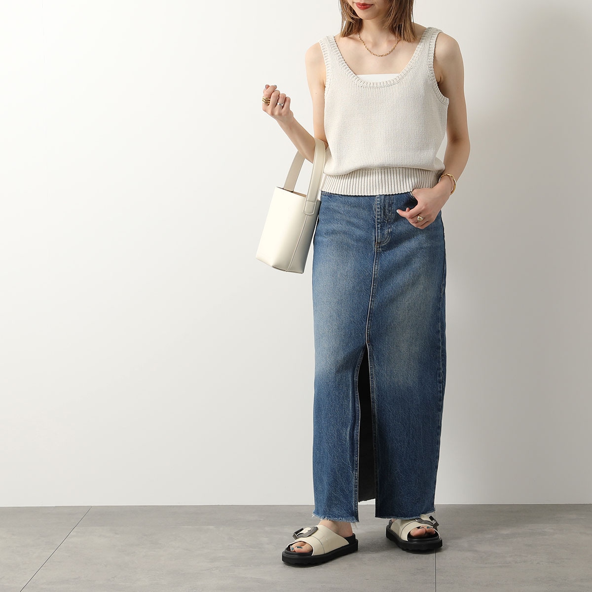 MOHI モヒ サンダル RD22-15 レディース バックル ベルト レザー シューズ 靴 カラー2色