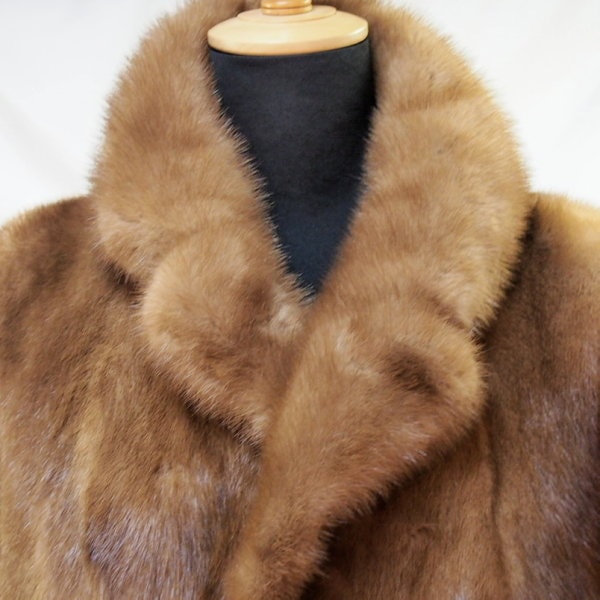 毛皮コート ミンク 11号 ブラウン