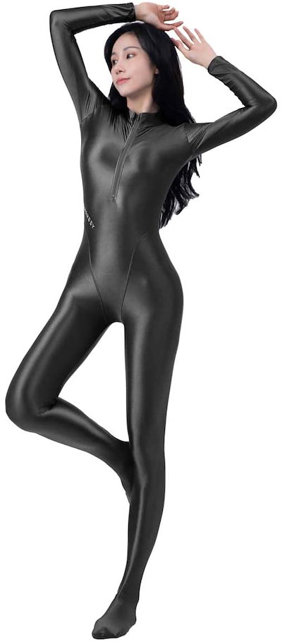 本人出品　REALISE 赤フロントジッパー　タイツ　黒水着 ジッパー付き 本人出品REALISE 赤フロントジッパータイツ黒水着 ジッパー付き