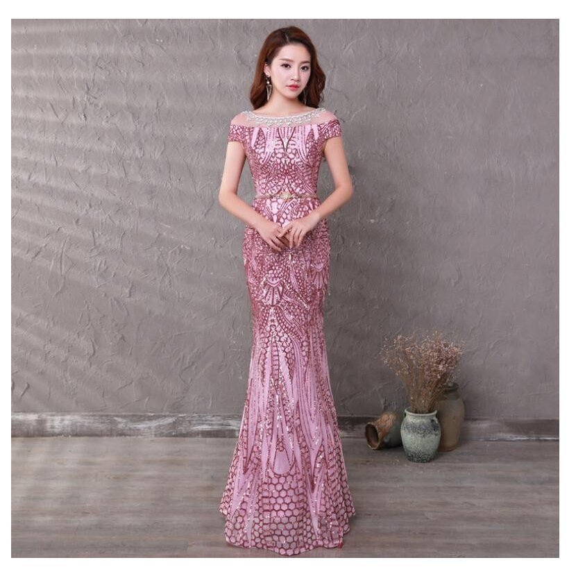 マーメイドドレスキャバドレス パーティードレス ロングドレス 結婚式 二次会 衣装 舞台 披露宴 演