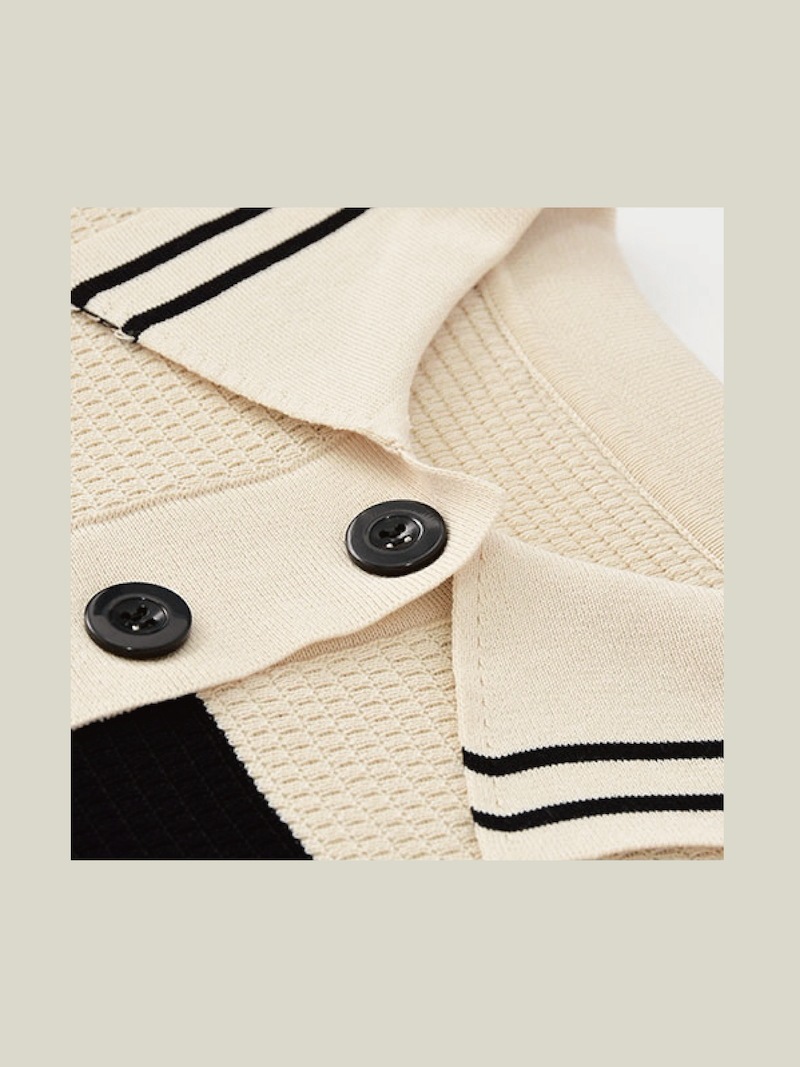 半袖夏 Striped Preppy Knit - LA POMME jours mdprevattcaulkingandwaterproofing.com