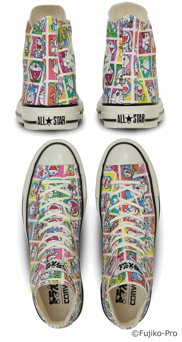 コンバース オールスター エイジド TC HI / ドラえもん ハイカット スニーカー カジュアルシューズ レースアップ マルチカラー 31314990 送料無料