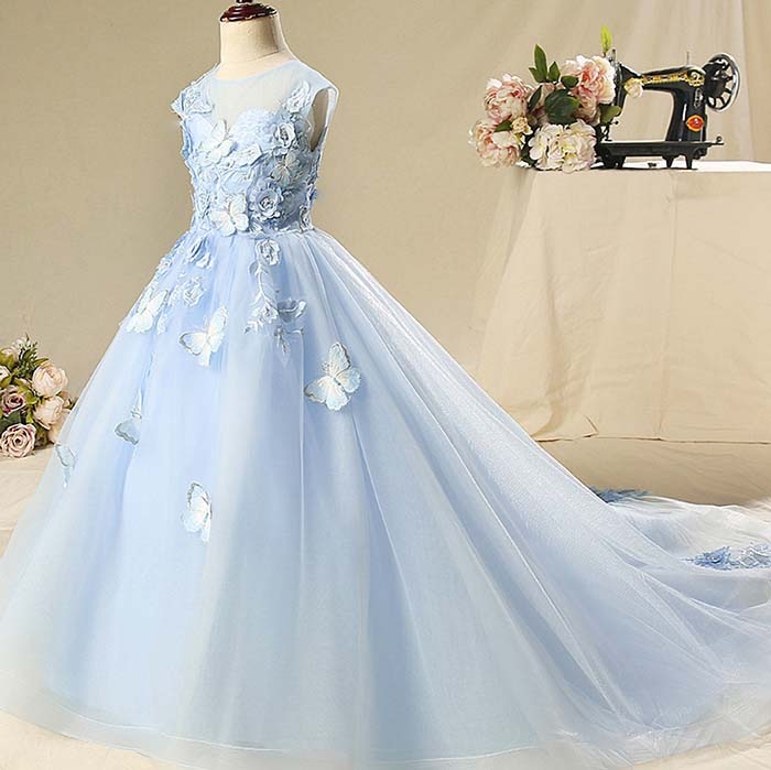 即納可能ピアノ発表会 ドレス 子供 ドレス 中学生 ワンピース キッズドレス フラワーガール ベールガール リングガール ライトブルー トレーン フラワーガール フォーマル 女の子 結婚式 入学式 に 即納可能ピアノ発表会 ドレス 子供 ドレス 中学生 ワンピース キッズドレス フラワーガール ベールガール リングガール ライトブルー トレーン フラワーガール フォーマル 女の子 結婚式 入学式 に