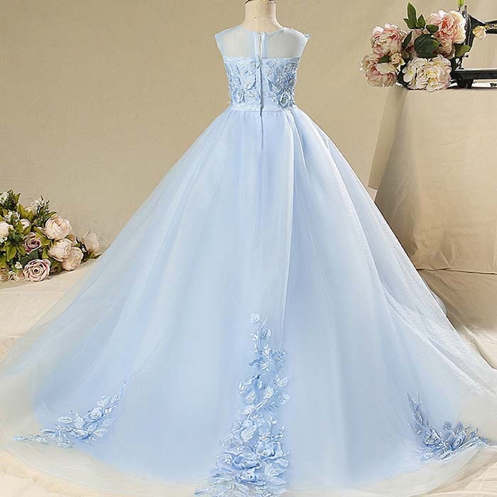 即納可能ピアノ発表会 ドレス 子供 ドレス 中学生 ワンピース キッズドレス フラワーガール ベールガール リングガール ライトブルー トレーン フラワーガール フォーマル 女の子 結婚式 入学式 に 即納可能ピアノ発表会 ドレス 子供 ドレス 中学生 ワンピース キッズドレス フラワーガール ベールガール リングガール ライトブルー トレーン フラワーガール フォーマル 女の子 結婚式 入学式 に