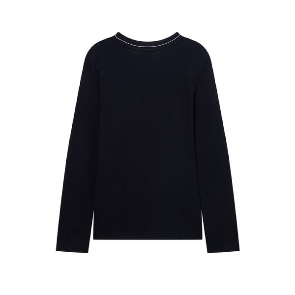 [25SS] エッセンシャルロングスリーブ T シャツネイビー HSTS5AC15N2