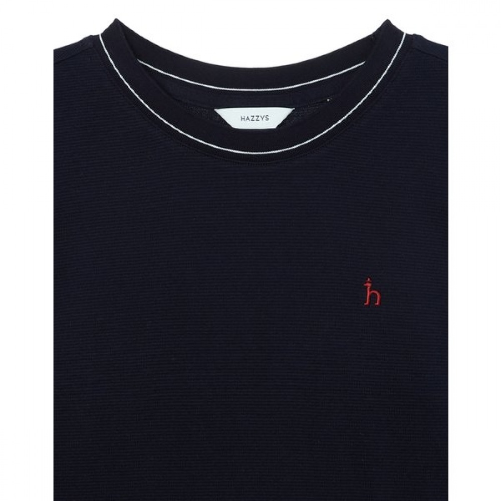 [25SS] エッセンシャルロングスリーブ T シャツネイビー HSTS5AC15N2