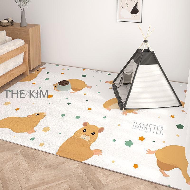 ペットマット 防水 大判 滑らない マット 犬 猫 床 フ フマット ひっかき防止 ョン 消臭 お手入れ簡単 洗える 滑り止め