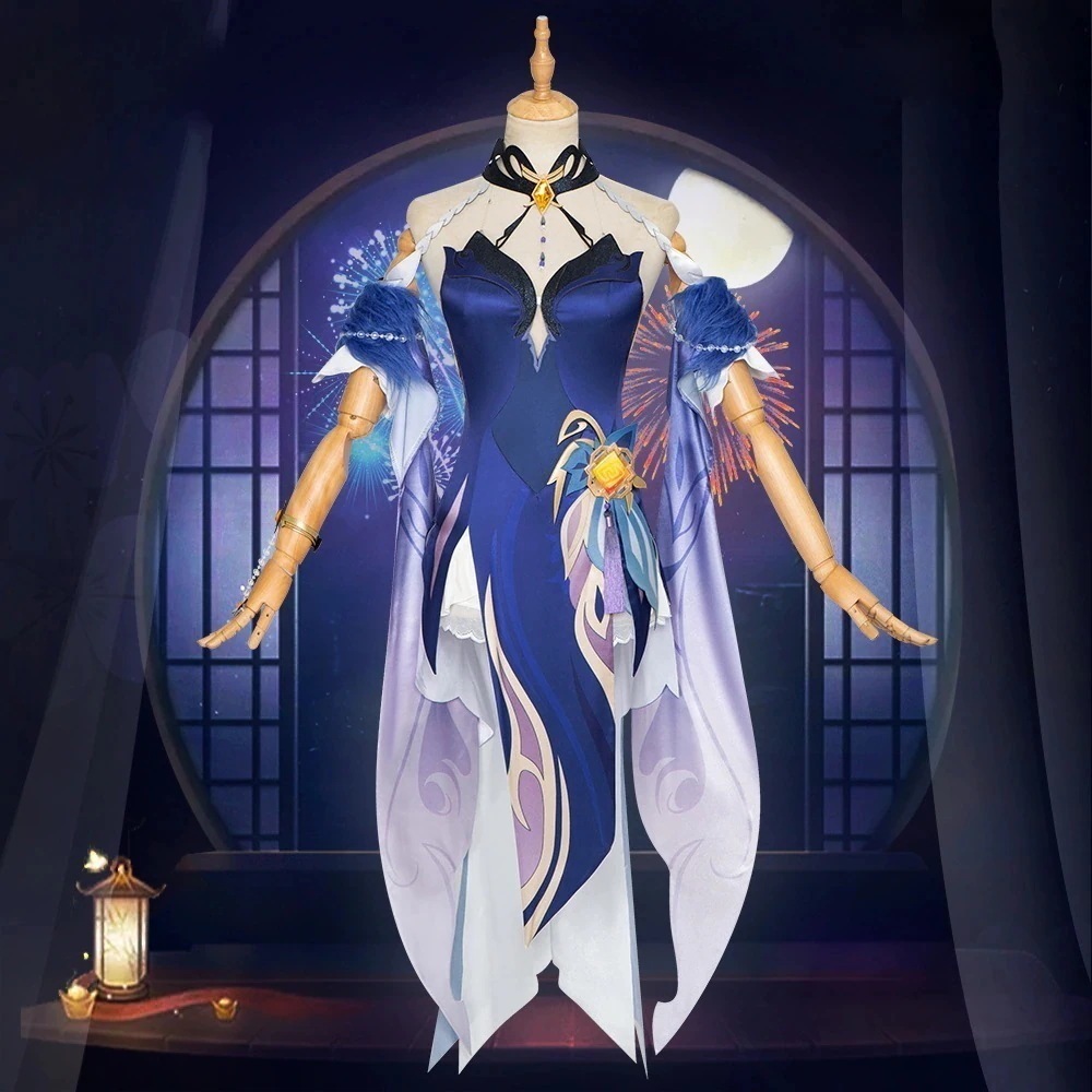 コスプレ 衣装 子供 大人原神 海灯祭 凝光 紗の幽蘭 コスプレ 衣 コスプレ 衣装 子供 大人原神 海灯祭 凝光 紗の幽蘭 コスプレ 衣