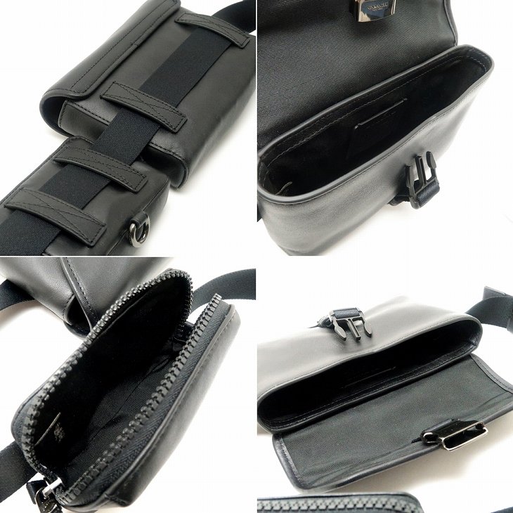 バッグ メンズ ショルダーバッグ 斜めがけ ダブル ライダー 小物入れ ポーチ 6320QBBK バッグ メンズ ショルダーバッグ 斜めがけ ダブル ライダー 小物入れ ポーチ 6320QBBK