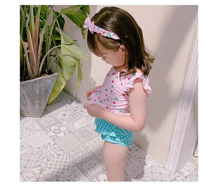 女の子 水着 セパレート みずぎ 袖なし 3点セット 水遊び 水着 キッズ 幼児 水着 上下セット 子供水着 女児 旅行 ビーチ 海 水着 温泉 スイムウェア ガールズ kids 速乾 水着 可愛い