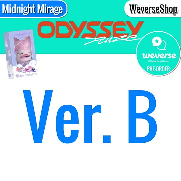 RIIZE The 1st Album ODYSSEY Midnight Mirage A Ver. SMART