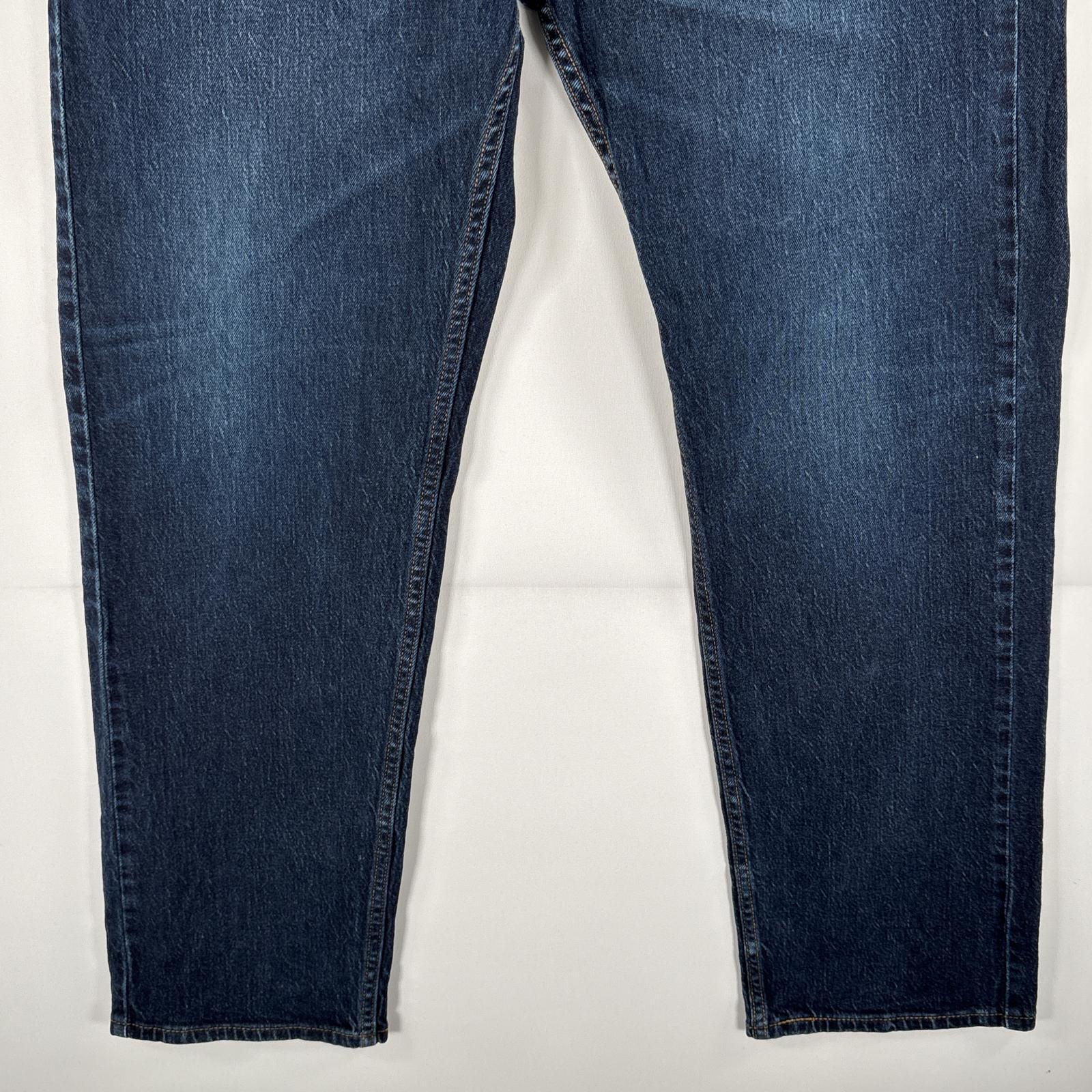 古着 デニムパンツ 505 ストレート ジーパン ジップフライ ストレッチ 大きいサイズ w40 L32 ブルー メンズ