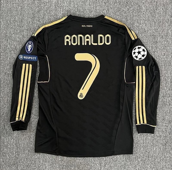 11-12 Real Madrid 7番 ロナウド RONALDO 長袖 11-12 レアル