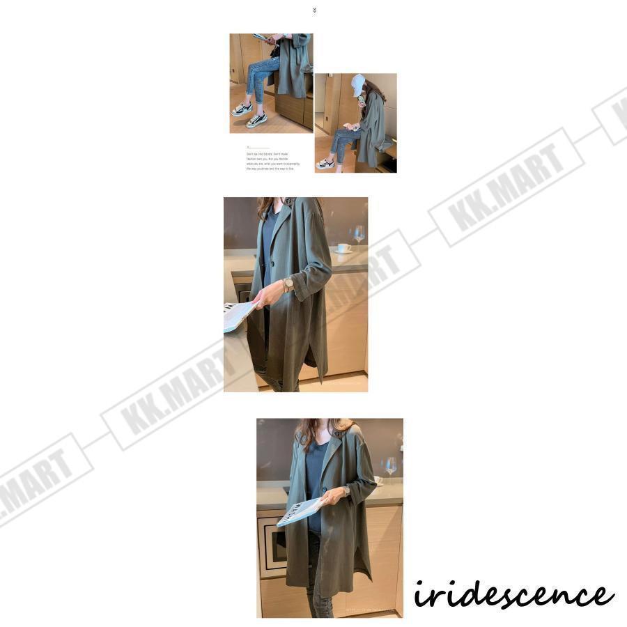 リネンジャケット ロングジャケット トレンチコート 羽織り 上着 コート ジャケット レディース ロング丈 春 秋 アウター ライトアウター アウター ロングコート