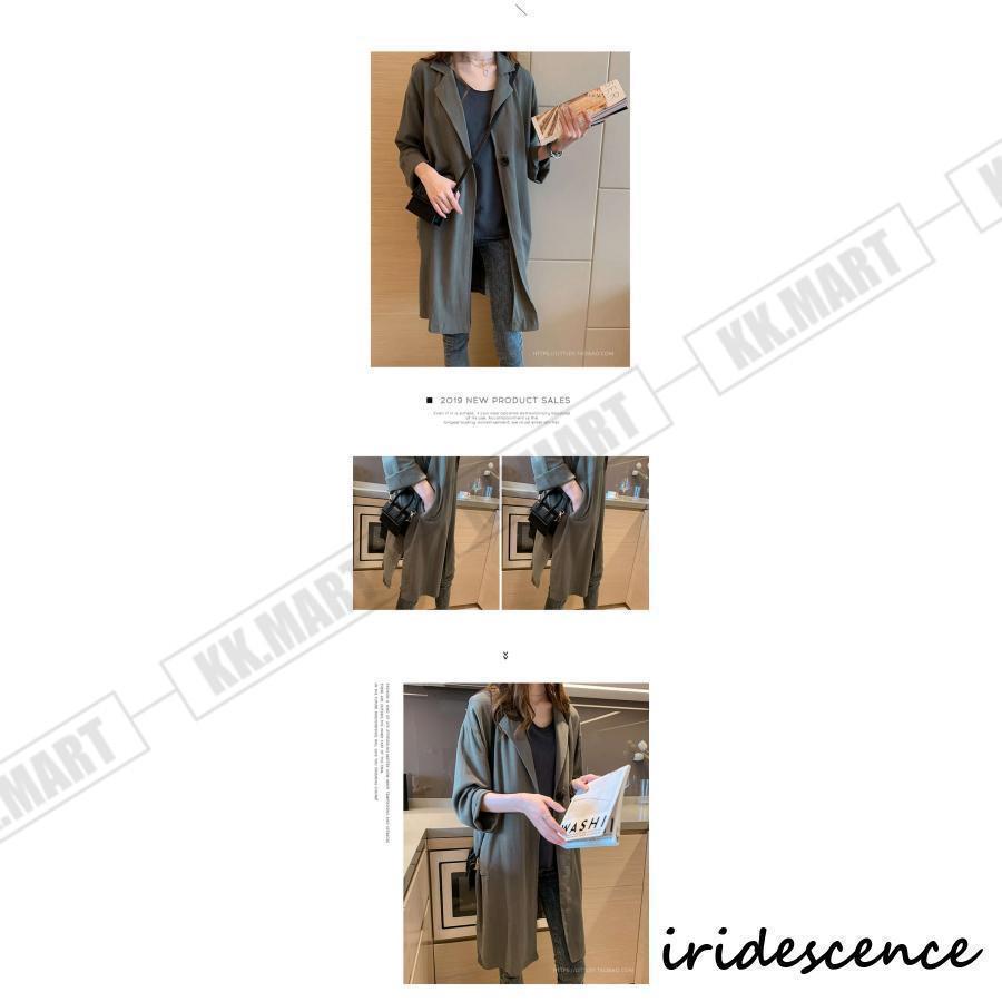 リネンジャケット ロングジャケット トレンチコート 羽織り 上着 コート ジャケット レディース ロング丈 春 秋 アウター ライトアウター アウター ロングコート