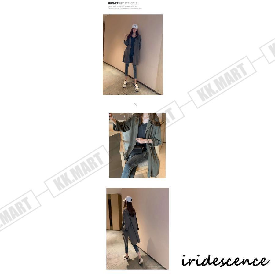 リネンジャケット ロングジャケット トレンチコート 羽織り 上着 コート ジャケット レディース ロング丈 春 秋 アウター ライトアウター アウター ロングコート