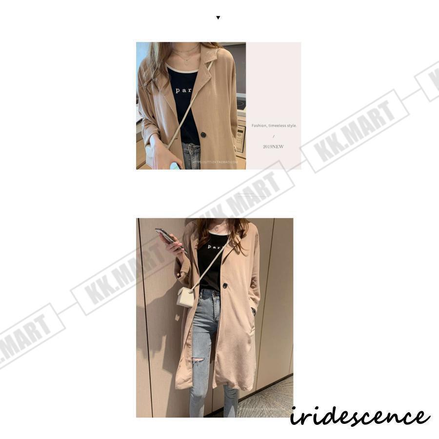 リネンジャケット ロングジャケット トレンチコート 羽織り 上着 コート ジャケット レディース ロング丈 春 秋 アウター ライトアウター アウター ロングコート