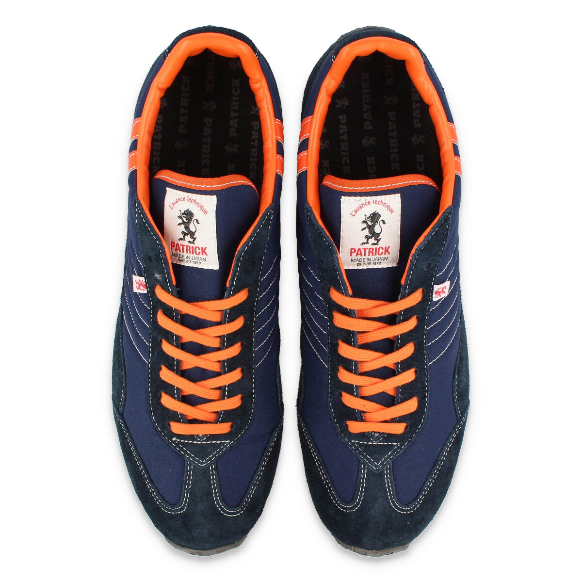 PATRICK STADIUM NAVY/ORANGE 【MADE IN JAPAN】【日本製】 【公式通販】