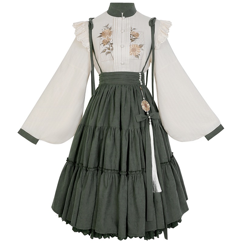 正規品ひまわり約新韓国cos要素バックスカートcos洋折衷セット