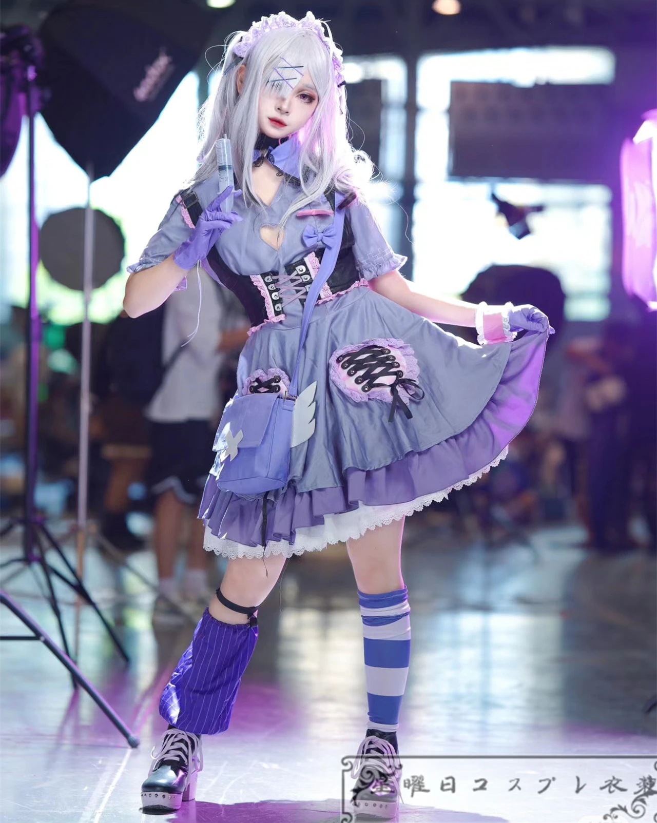 VTuber バーチャルライバー 健屋花那 コスプレ衣装 コスチューム 学園祭 イベント 仮装 変装