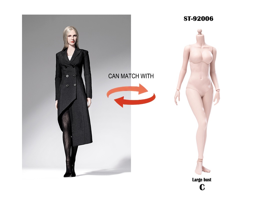 POP COSTUME 1/6 トレンチコート バラック.Ver 未開封新品 POP-X38A POP COSTUME 1/6 トレンチコート バラック.Ver 未開封新品 POP-X38A