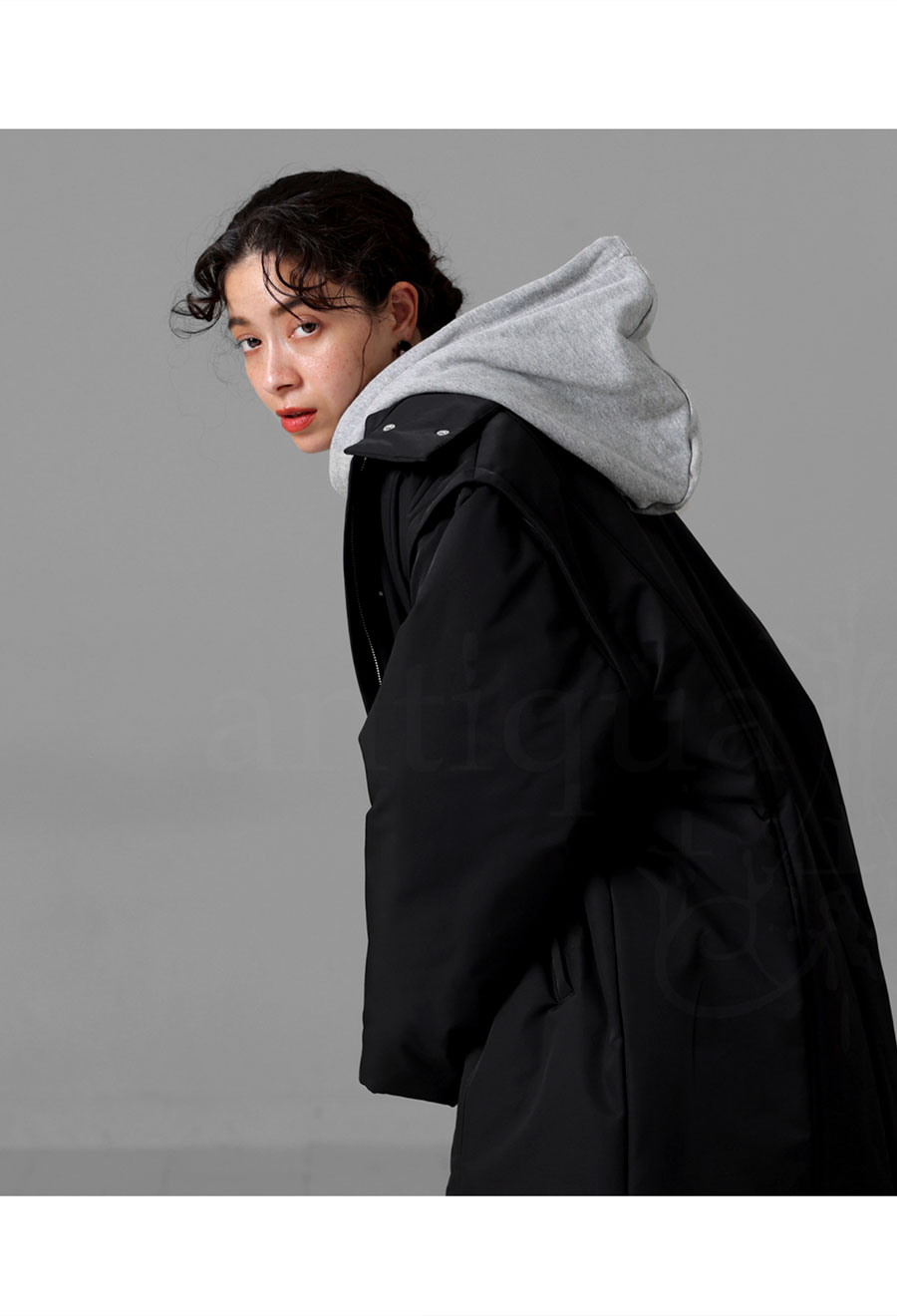 4WAY ロングコート コート レディース ロング ・メール便不可【249B】