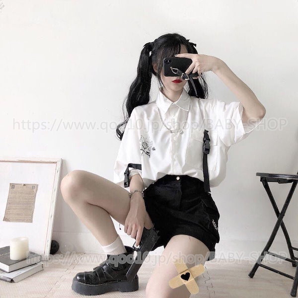 Qoo10] 韓国ファッショントップス 2点セット 夏