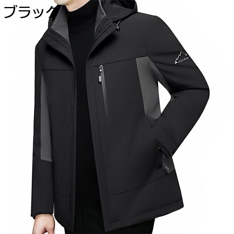 ダウンコート メンズ ダウンジャケット アウトドア ダウン95 M-4XL 高齢者 防寒コート インナー着脱可 厚め ライト 細身 防風 体熱反射 保温 防寒対策 ウォーム シンプル オシャレ マウン