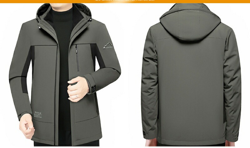 ダウンコート メンズ ダウンジャケット アウトドア ダウン95 M-4XL 高齢者 防寒コート インナー着脱可 厚め ライト 細身 防風 体熱反射 保温 防寒対策 ウォーム シンプル オシャレ マウン