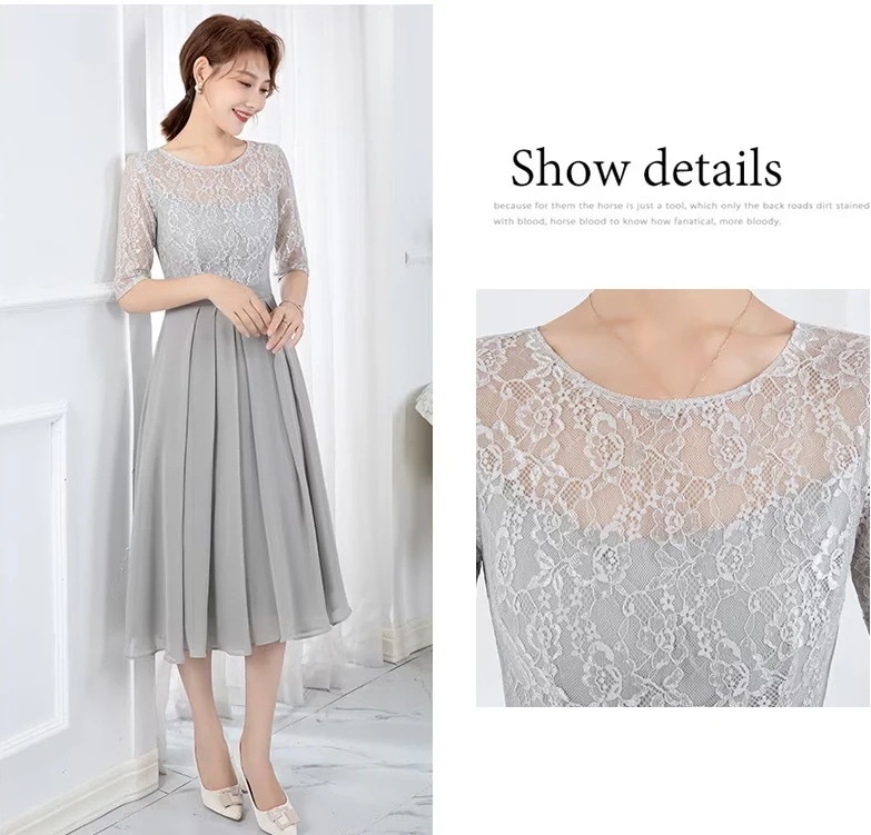 パーティードレス パーティードレス 結婚式 ワンピース ドレス 二次会 フォーマル 披露宴 膝丈 ひざ下 七分袖 20代30代40代50代 謝恩会 二次会 演奏会 パーティードレス パーティードレス 結婚式 ワンピース ドレス 二次会 フォーマル 披露宴 膝丈 ひざ下 七分袖 20代30代40代50代 謝恩会 二次会 演奏会