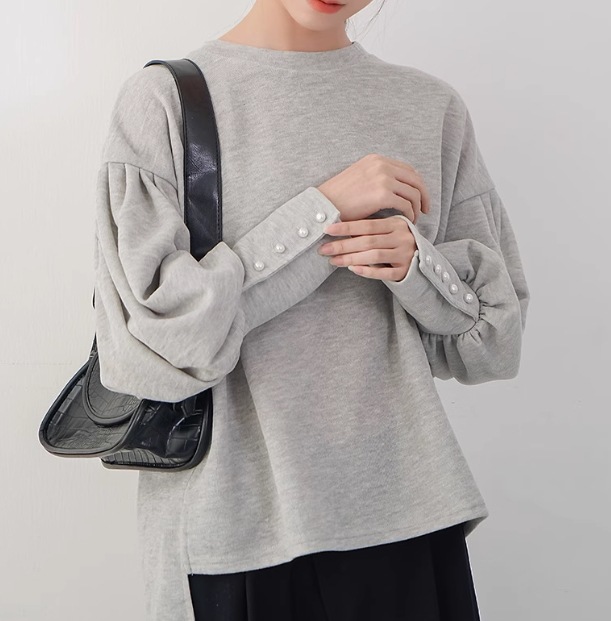 レディース トップス トレーナー 大人可愛い きれいめ シンプル カジュアル 上品 おしゃれ かっこいい レトロ アジアン エスニック エキゾチック こなれ感 ラフ メンズライク マニッシュ