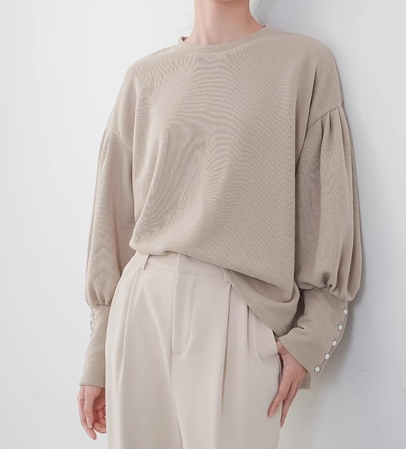 レディース トップス トレーナー 大人可愛い きれいめ シンプル カジュアル 上品 おしゃれ かっこいい レトロ アジアン エスニック エキゾチック こなれ感 ラフ メンズライク マニッシュ