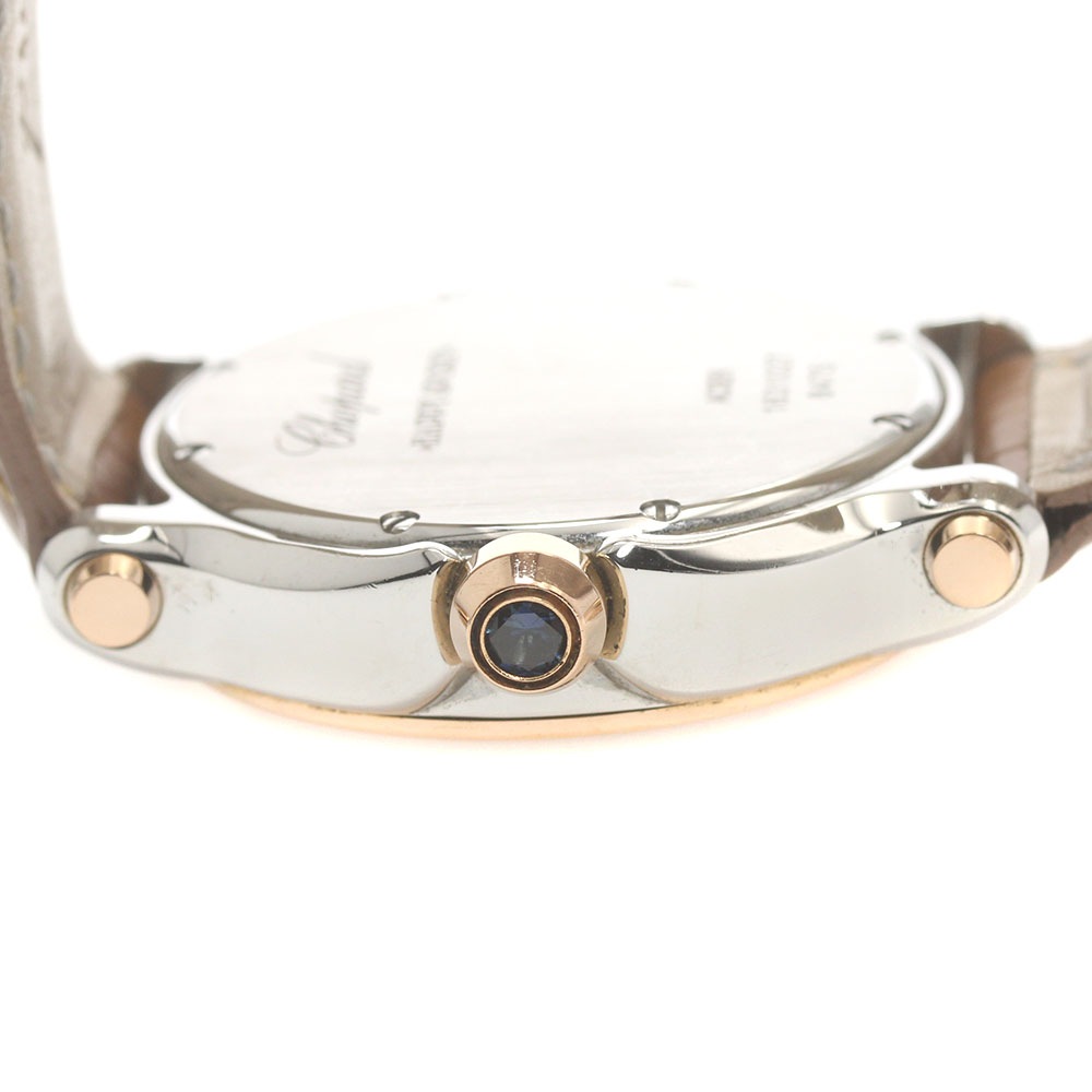 ショパール Chopard 8475 ハッピースポーツ 7Pダイヤ PGベゼル クォーツ ボーイズ _875665【中古】 ショパール Chopard 8475 ハッピースポーツ 7Pダイヤ PGベゼル クォーツ ボーイズ _875665【中古】