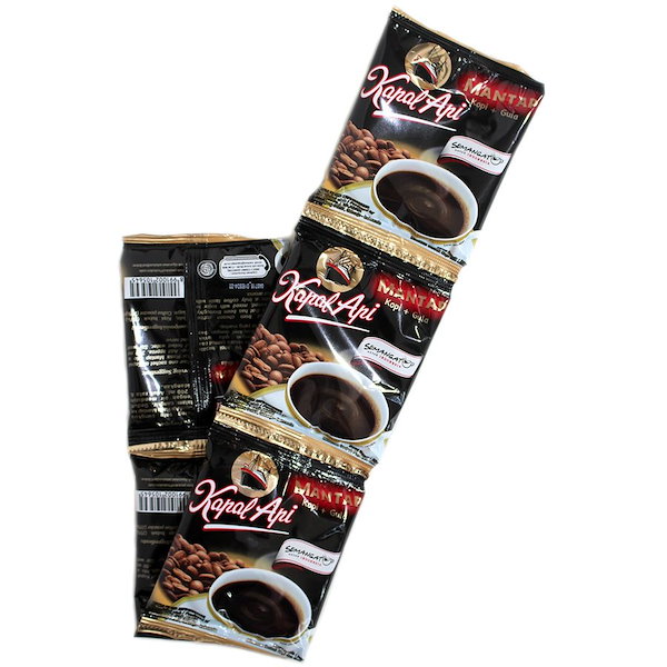 【SALE／10%OFF インドネシア Api Kapal Qoo10] インスタント マ コーヒー コーヒー