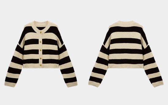 ニットカーディガン レディース カーディガン ボーダー ゴールドボタン 羽織 長袖 コントラストカラー 配色 ルーズシルエット カジュアル お出掛け おしゃれ セーター ニットカーディガン ニットカーディガン レディース カーディガン ボーダー ゴールドボタン 羽織 長袖 コントラストカラー 配色 ルーズシルエット カジュアル お出掛け おしゃれ セーター ニットカーディガン