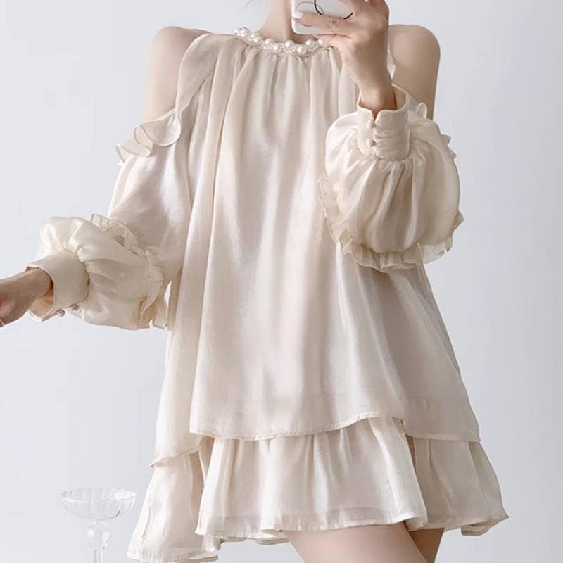 レディース スカート ワンピース ドレス ミニスカート ミニ ショート 長袖 ホルターネック オフショルダー フェミニン フリル 薄手 サテン かわいい 大人可愛い きれいめ シンプル カジュアル 上 レディース スカート ワンピース ドレス ミニスカート ミニ ショート 長袖 ホルターネック オフショルダー フェミニン フリル 薄手 サテン かわいい 大人可愛い きれいめ シンプル カジュアル 上