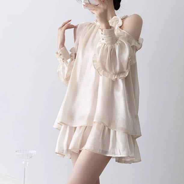 レディース スカート ワンピース ドレス ミニスカート ミニ ショート 長袖 ホルターネック オフショルダー フェミニン フリル 薄手 サテン かわいい 大人可愛い きれいめ シンプル カジュアル 上 レディース スカート ワンピース ドレス ミニスカート ミニ ショート 長袖 ホルターネック オフショルダー フェミニン フリル 薄手 サテン かわいい 大人可愛い きれいめ シンプル カジュアル 上