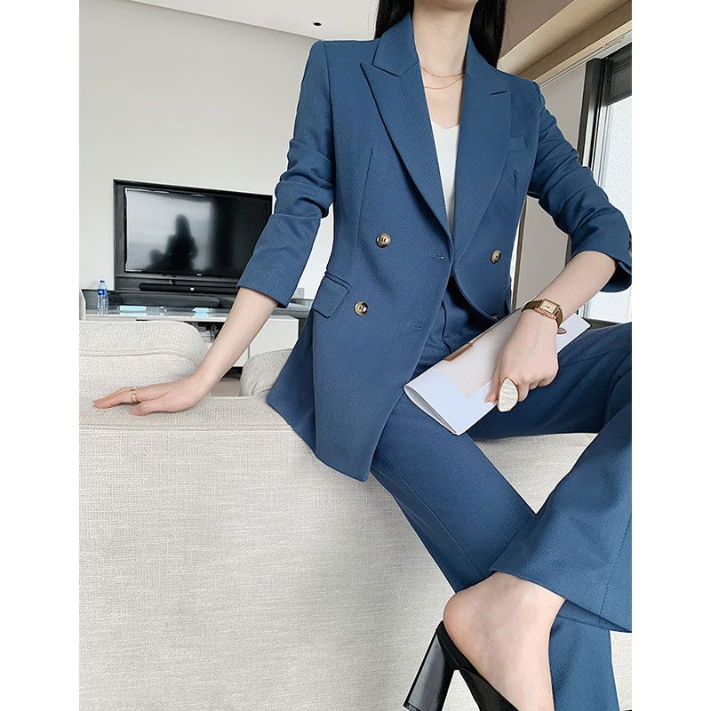 【厳選レディース セットアップ】春 ニュースタイル ファッション スーツズボン スーツパンツ 上下セット レディース おしゃれ 気質 女神 職業 セット 卒業式 ママ スーツ セットアップ涼しく楽ちん